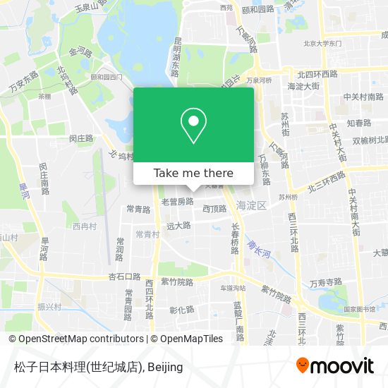 松子日本料理(世纪城店) map
