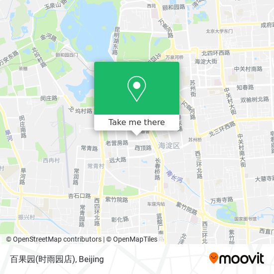 百果园(时雨园店) map