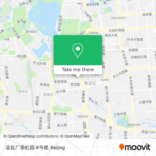 蓝靛厂垂虹园-8号楼 map