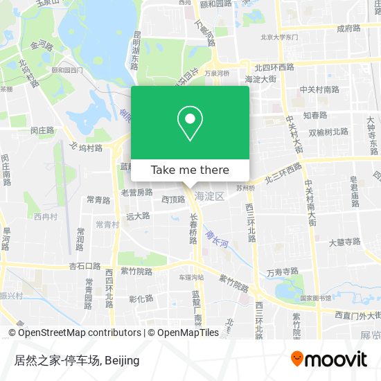 居然之家-停车场 map