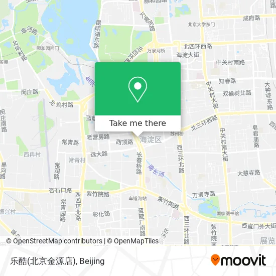 乐酷(北京金源店) map