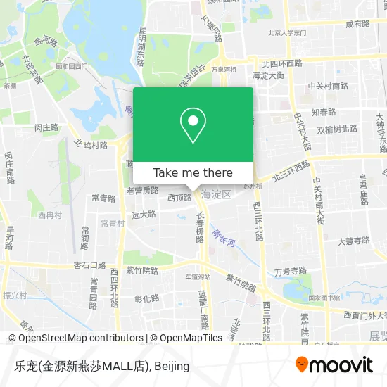 乐宠(金源新燕莎MALL店) map