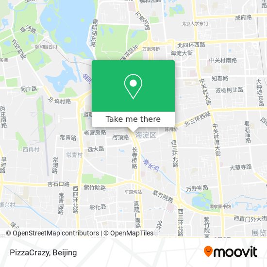 PizzaCrazy map