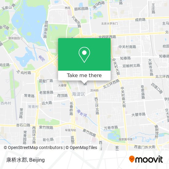 康桥水郡 map