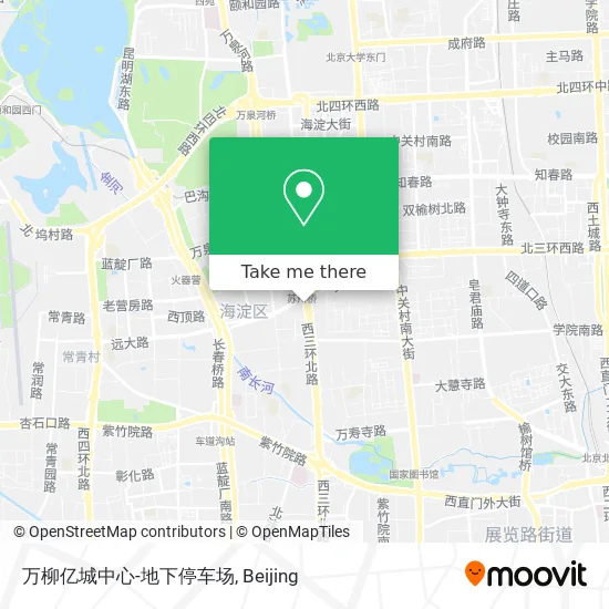 万柳亿城中心-地下停车场 map