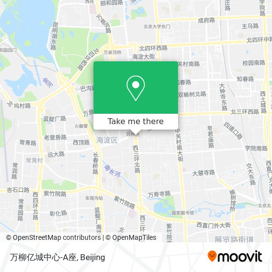 万柳亿城中心-A座 map