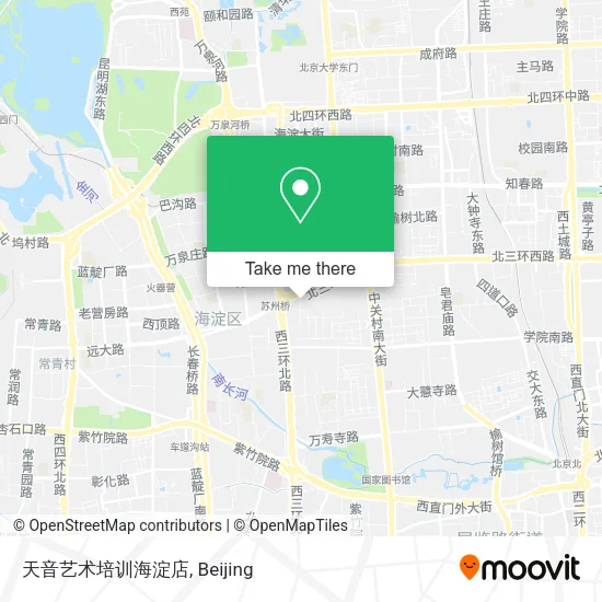 天音艺术培训海淀店 map