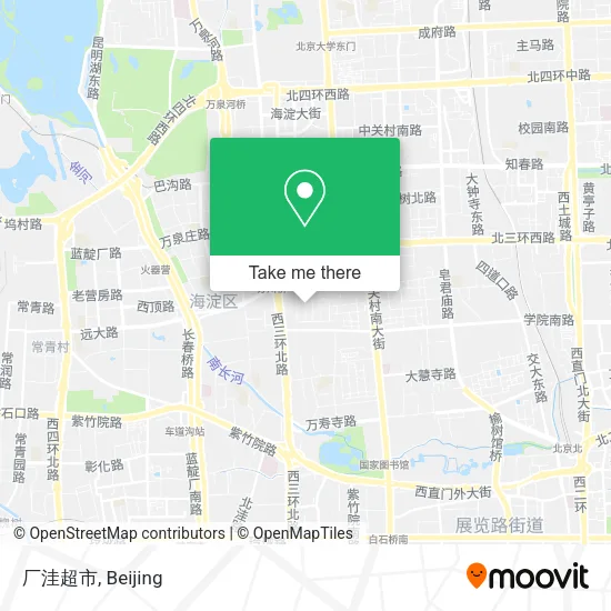厂洼超市 map