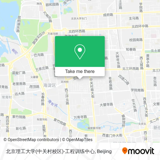 北京理工大学(中关村校区)-工程训练中心 map