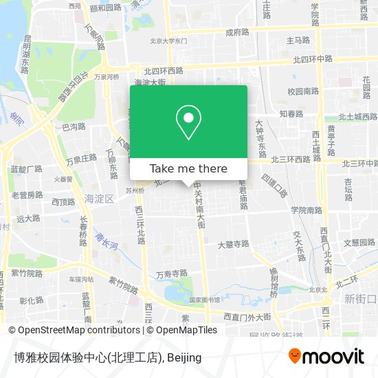博雅校园体验中心(北理工店) map