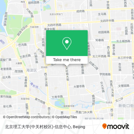 北京理工大学(中关村校区)-信息中心 map