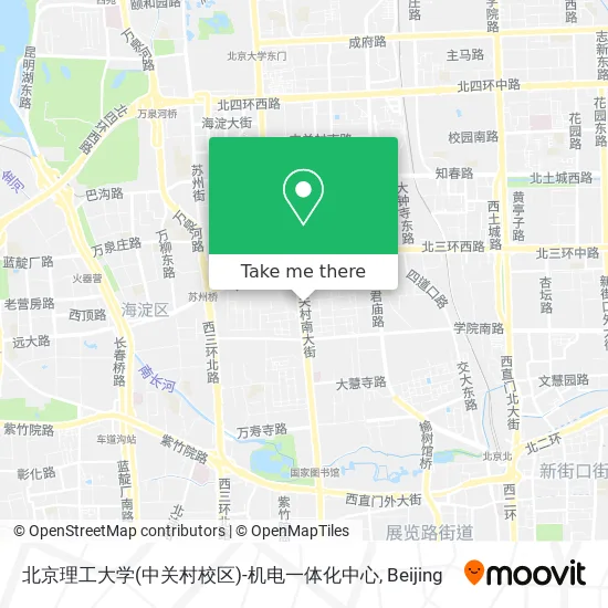 北京理工大学(中关村校区)-机电一体化中心 map