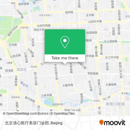 北京清心医疗美容门诊部 map