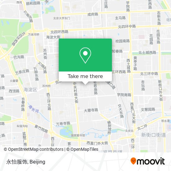 永怡服饰 map