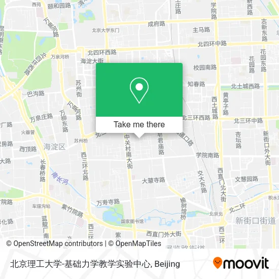 北京理工大学-基础力学教学实验中心 map