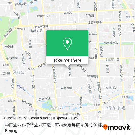 中国农业科学院农业环境与可持续发展研究所-实验楼 map