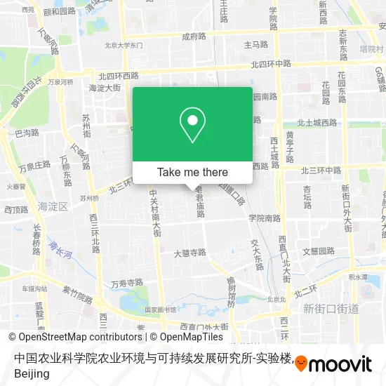 中国农业科学院农业环境与可持续发展研究所-实验楼 map