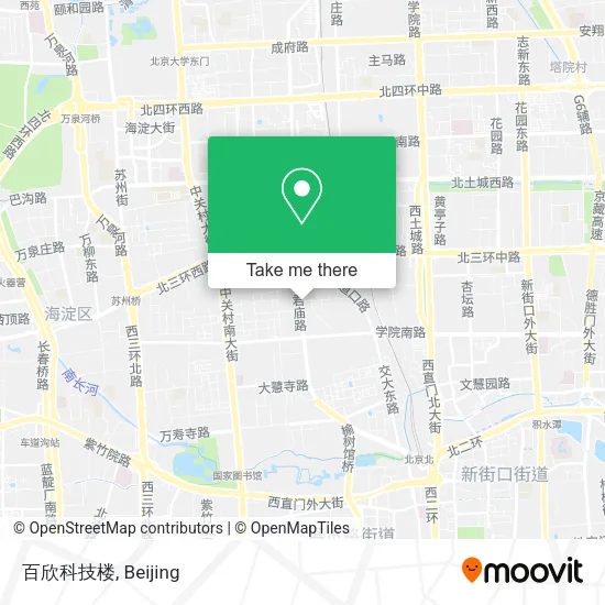 百欣科技楼 map