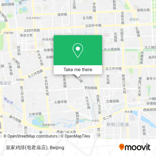 皇家鸡排(皂君庙店) map