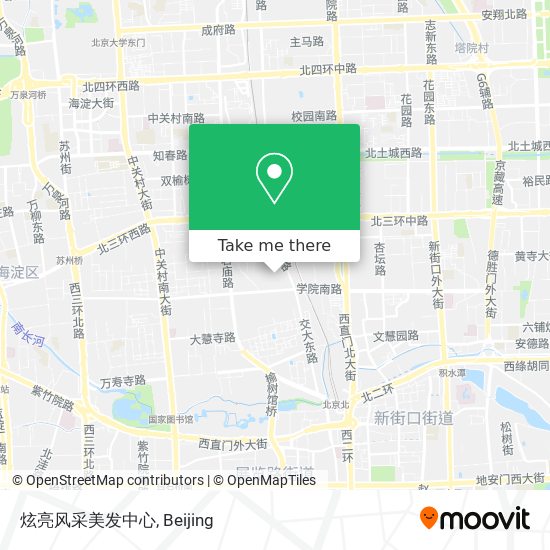 炫亮风采美发中心 map