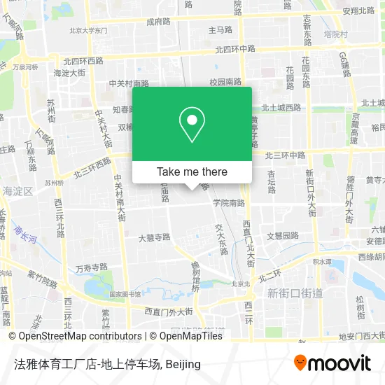 法雅体育工厂店-地上停车场 map