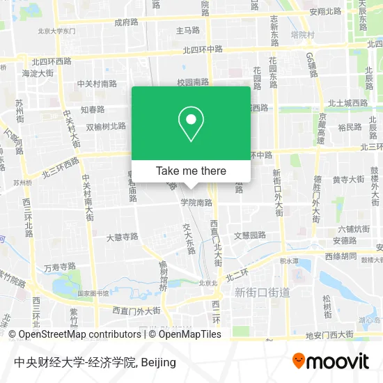 中央财经大学-经济学院 map