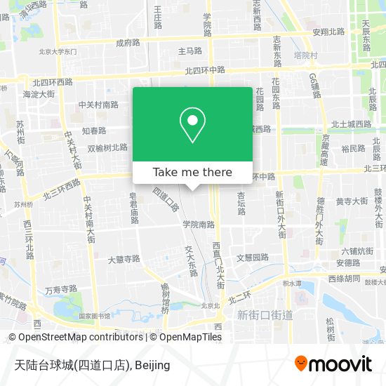 天陆台球城(四道口店) map