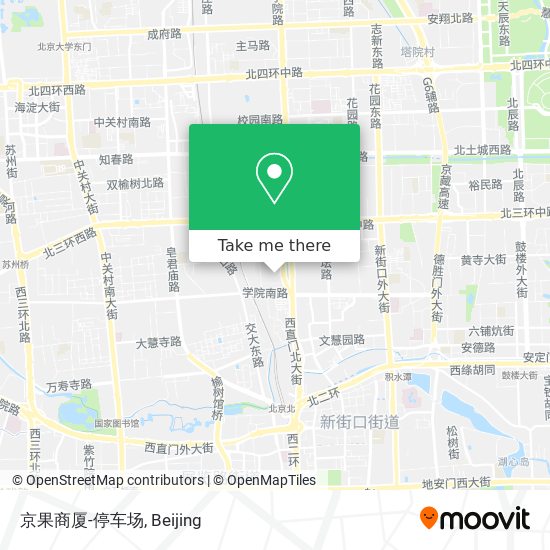 京果商厦-停车场 map