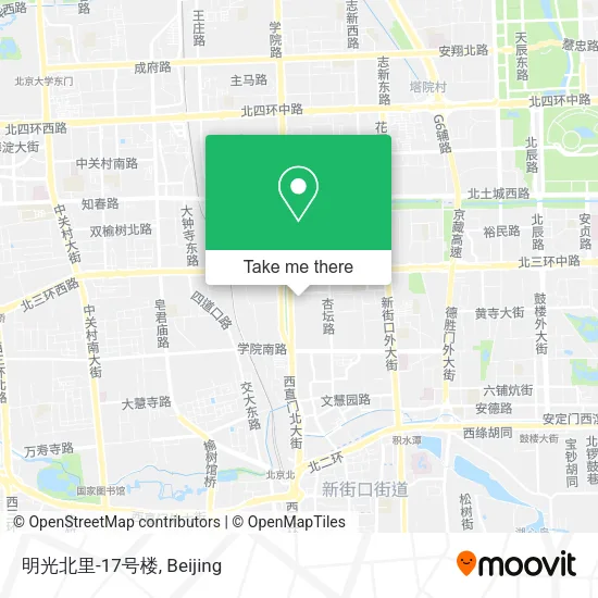 明光北里-17号楼 map