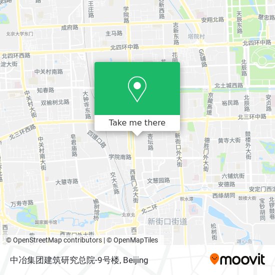 中冶集团建筑研究总院-9号楼 map