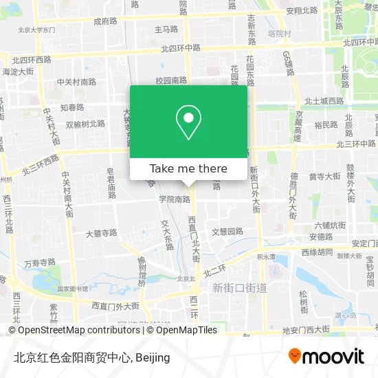 北京红色金阳商贸中心 map