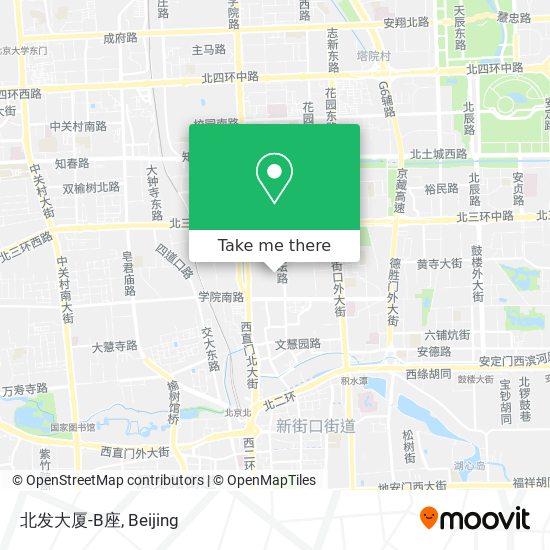 北发大厦-B座 map