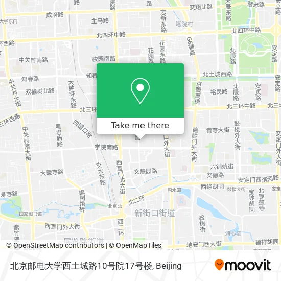 北京邮电大学西土城路10号院17号楼 map