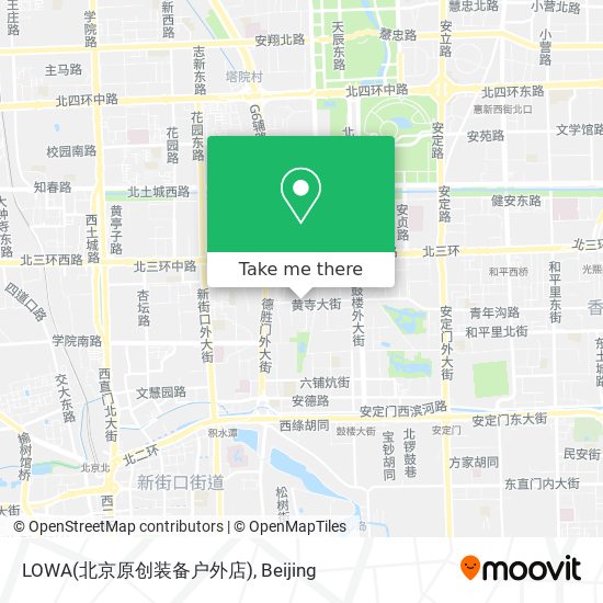 LOWA(北京原创装备户外店) map