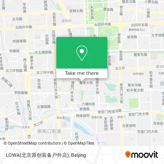 LOWA(北京原创装备户外店) map