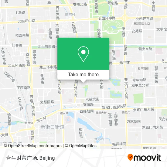 合生财富广场 map