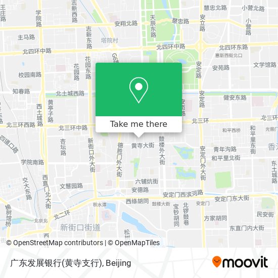 广东发展银行(黄寺支行) map