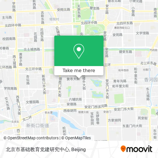 北京市基础教育党建研究中心 map