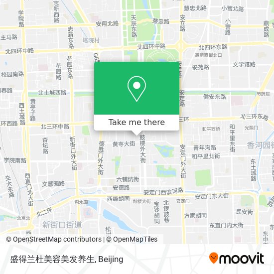 盛得兰杜美容美发养生 map
