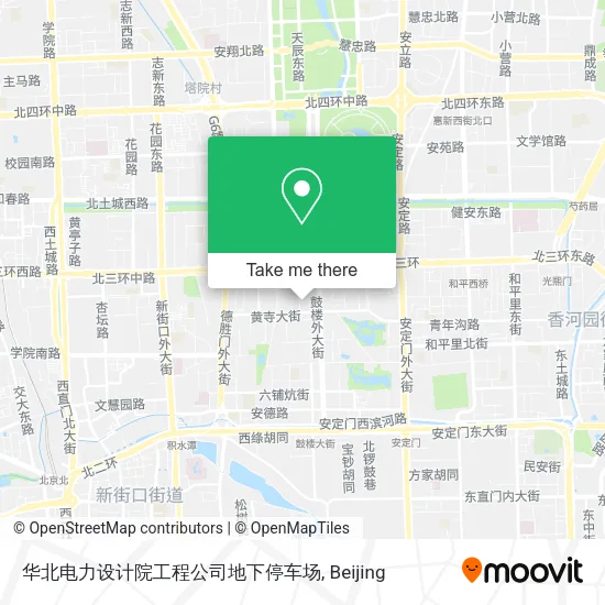 华北电力设计院工程公司地下停车场 map