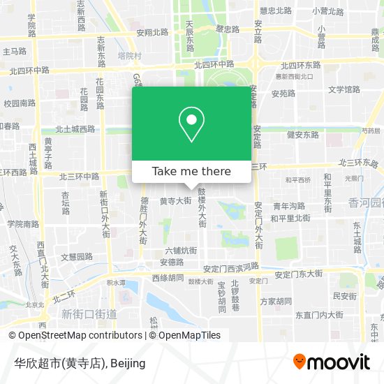 华欣超市(黄寺店) map
