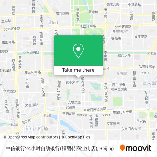 中信银行24小时自助银行(福丽特商业街店) map