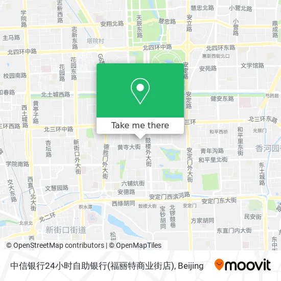 中信银行24小时自助银行(福丽特商业街店) map