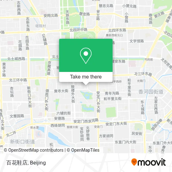 百花鞋店 map