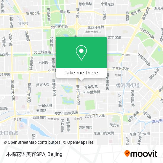 木棉花语美容SPA map