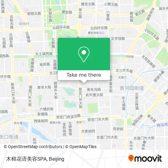 木棉花语美容SPA map