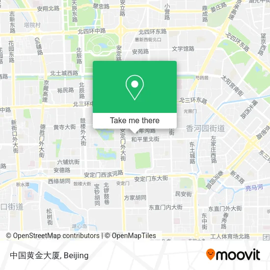 中国黄金大厦 map