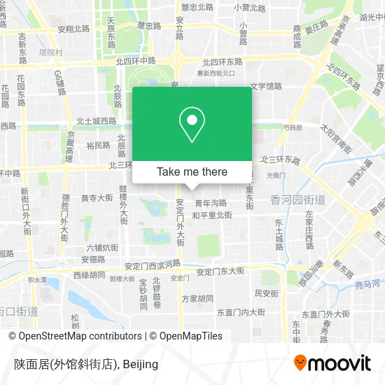 陕面居(外馆斜街店) map