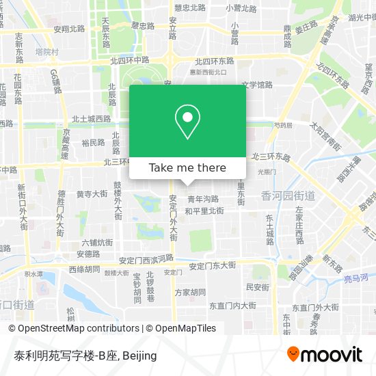 泰利明苑写字楼-B座 map