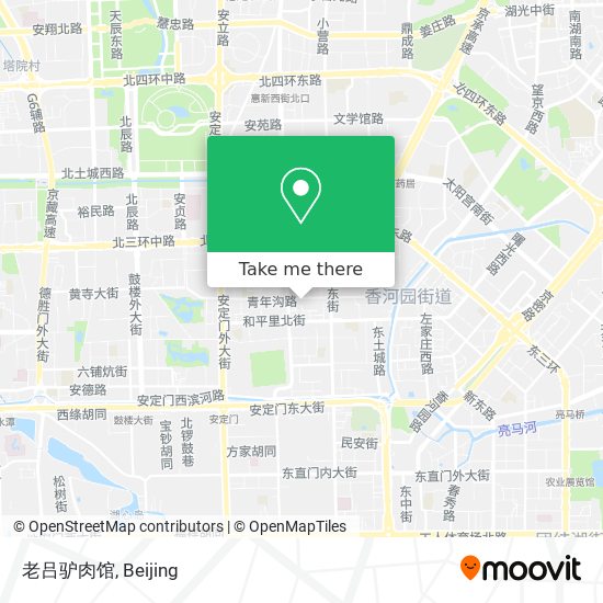 老吕驴肉馆 map